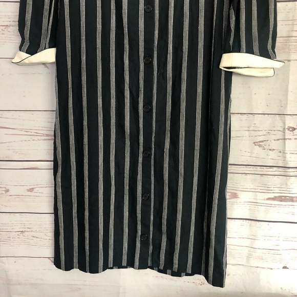 Vintage Striped Button Down Dress by Stanner Münch - Picture 4 of 8